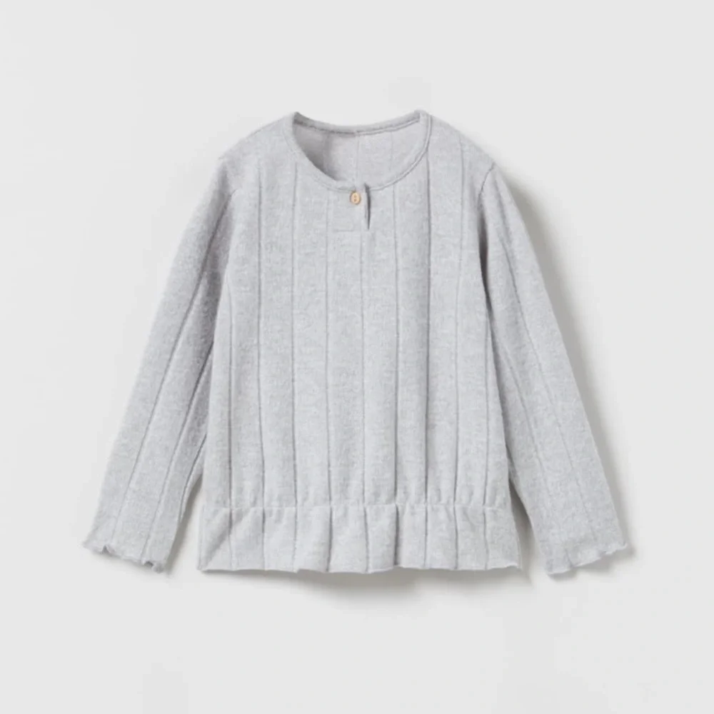 Zara Ribbed Soft Shirt